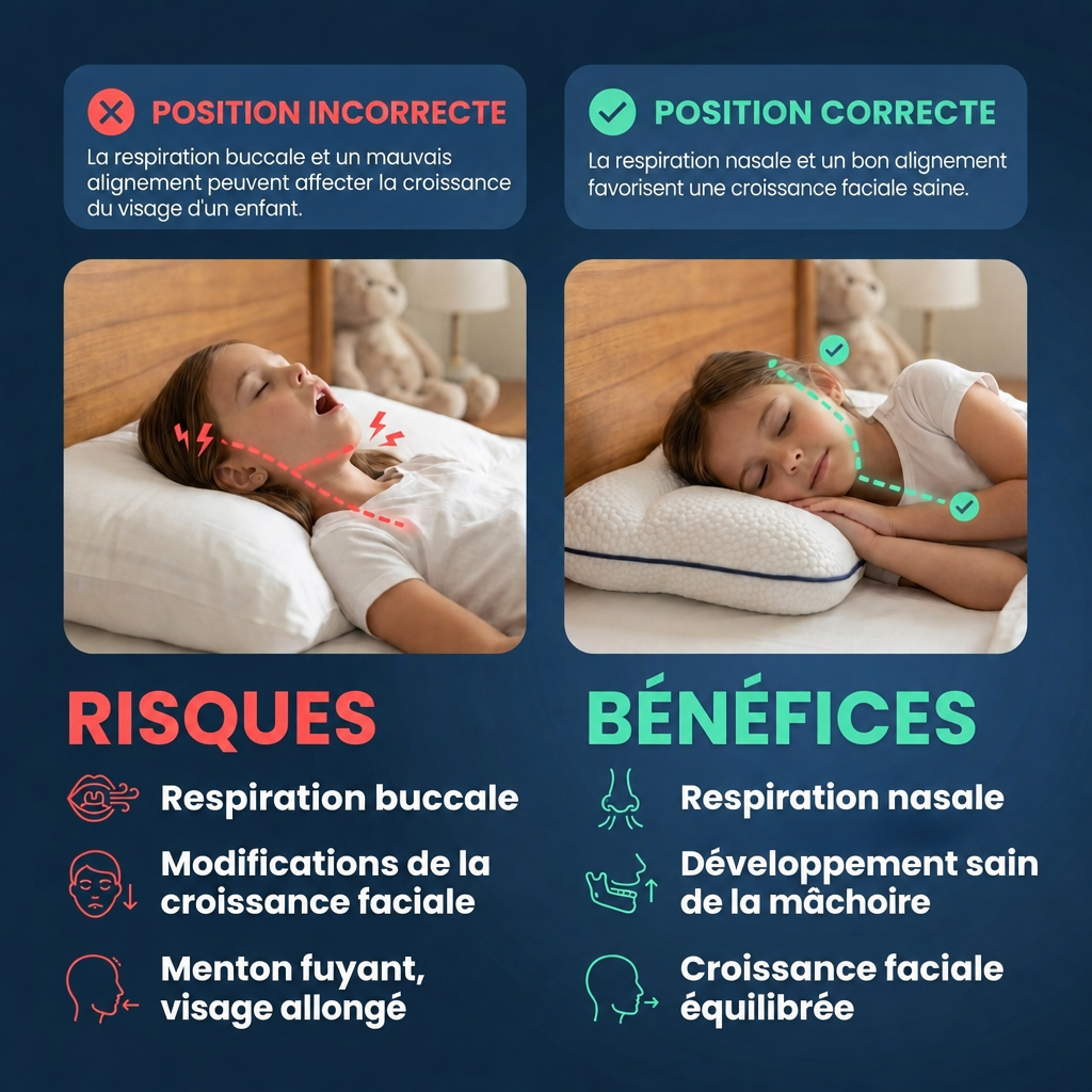 Oreiller de Posture pour Enfants Loral
